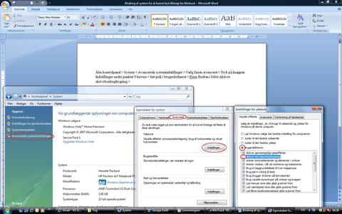 ndring af system for at kunne lave Bitmap fra Wintrack